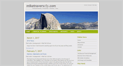 Desktop Screenshot of miketraverscfp.com